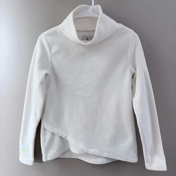 Dudley Stephens Park Slope Fleece | Chic Neutral Minimalist | Small - Picture 2 of 6